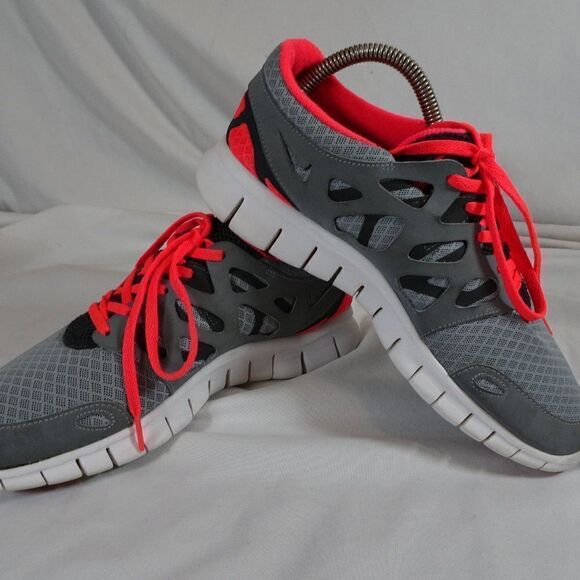 Nike Free Run 2 Women Pink & Grey Shoes Size 8.5 - Picture 5 of 10